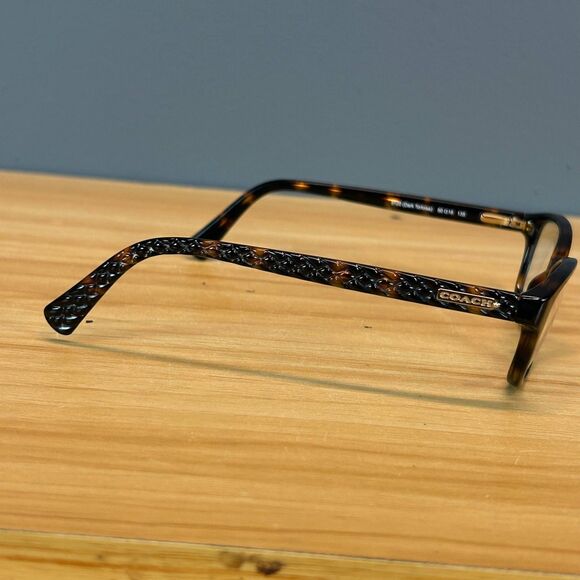 Coach Tortoise Shell Glasses - Picture 3 of 7